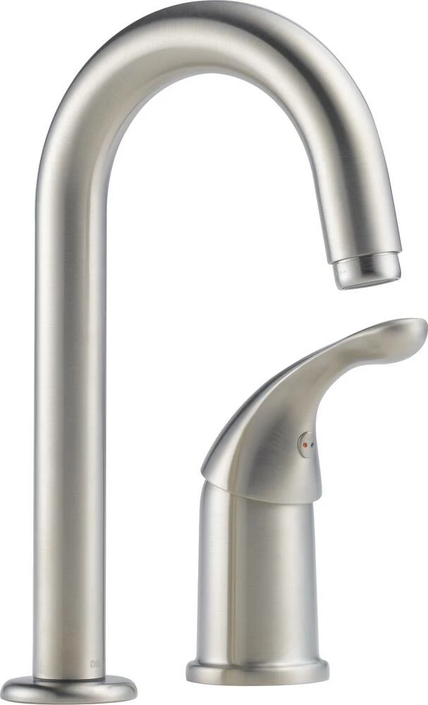 Delta 1-Handle Bar/Prep Faucet, Stainless Steel