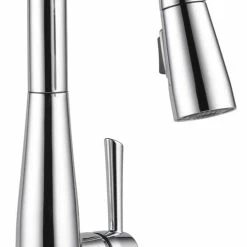 Delta 1-Handle Pull-Down Bar/Prep Faucet, Chrome
