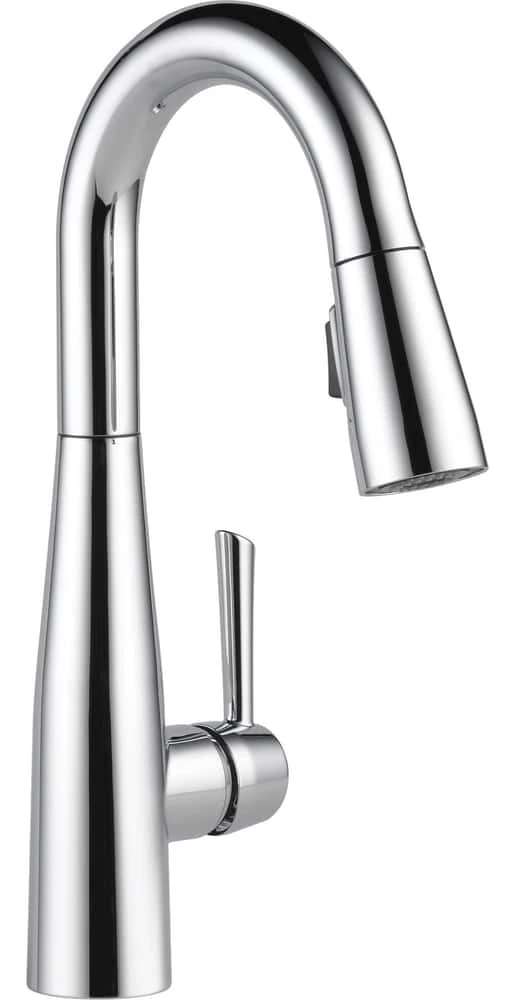 Delta 1-Handle Pull-Down Bar/Prep Faucet, Chrome