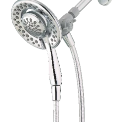 Delta Faucet In2itionĀ® 2-in-1 4-Setting Handheld Shower Head, Chrome