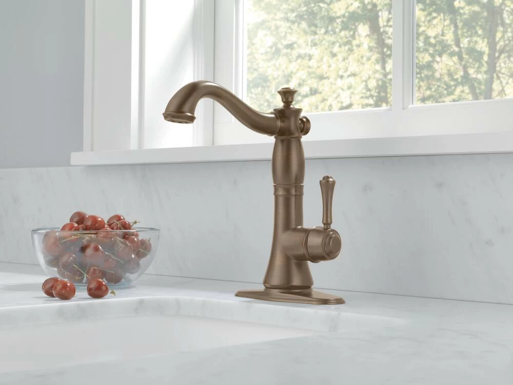 Delta Cassidy 1-Handle Bar/Prep Faucet, Venetian Bronze - Image 2