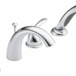 Delta Classic Roman Tub With Hand Shower Trim, Chrome