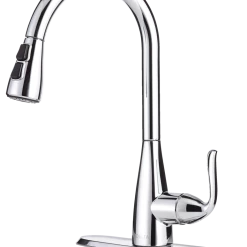 Delta Faucet Grenville Single Handle Pull Down Kitchen Faucet, Chrome