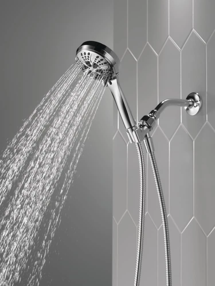 Delta Faucet 6-Setting Massage Spray Handheld Shower Head, Chrome - Image 3