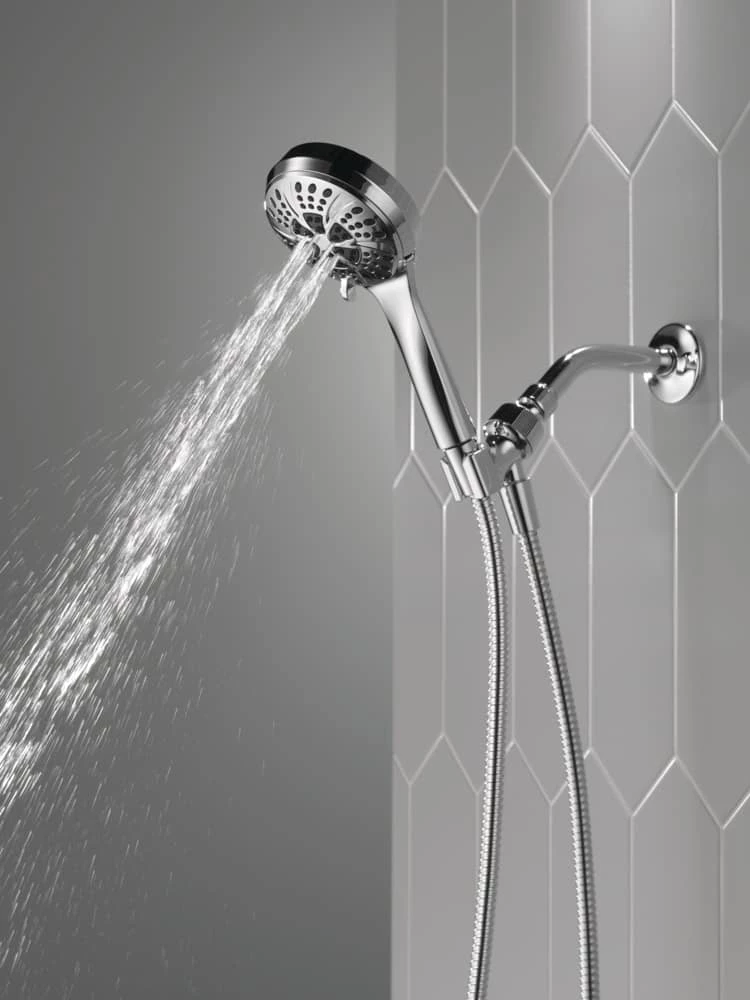 Delta Faucet 6-Setting Massage Spray Handheld Shower Head, Chrome - Image 6