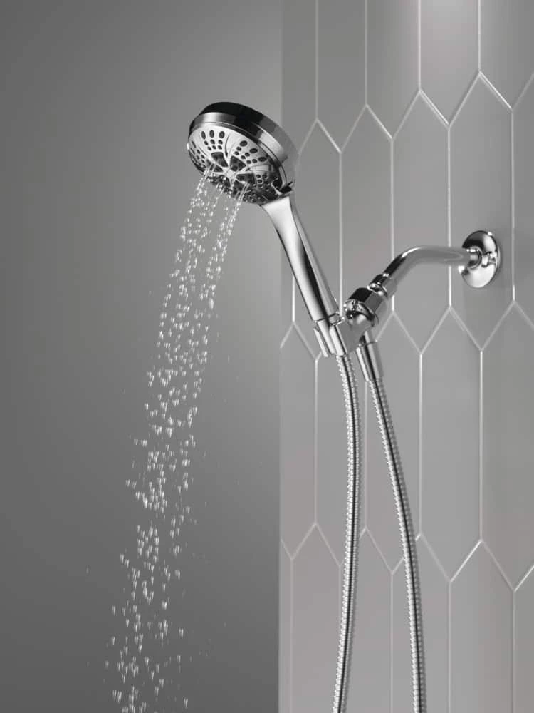 Delta Faucet 6-Setting Massage Spray Handheld Shower Head, Chrome - Image 8