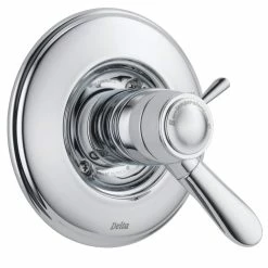 Delta Lahara TempAssure 17T Series Valve Only Trim, Chrome