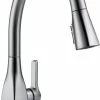 Delta Mateo Pull-Down Kitchen Faucet With Touch2O, Arctic Stainless