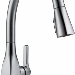 Delta Mateo Pull-Down Kitchen Faucet With Touch2O, Arctic Stainless
