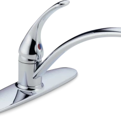 Delta Faucet Principals Single Handle Kitchen Faucet, Chrome