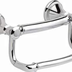 Delta Faucet Traditional Tissue Holder & Assist Bar, Chrome, 0.9x6-in