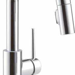 Delta Trinsic 1-Handle Pull-Down Bar/Prep Faucet, Chrome