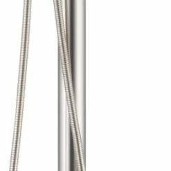 Delta Trinsic 1-Handle Floor Tub Filler Trim With Hand Shower, Stainless Steel