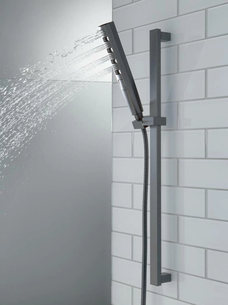 Delta Zura H2Okinetic Hand Shower 1.75 GPM, Matte Black - Image 2