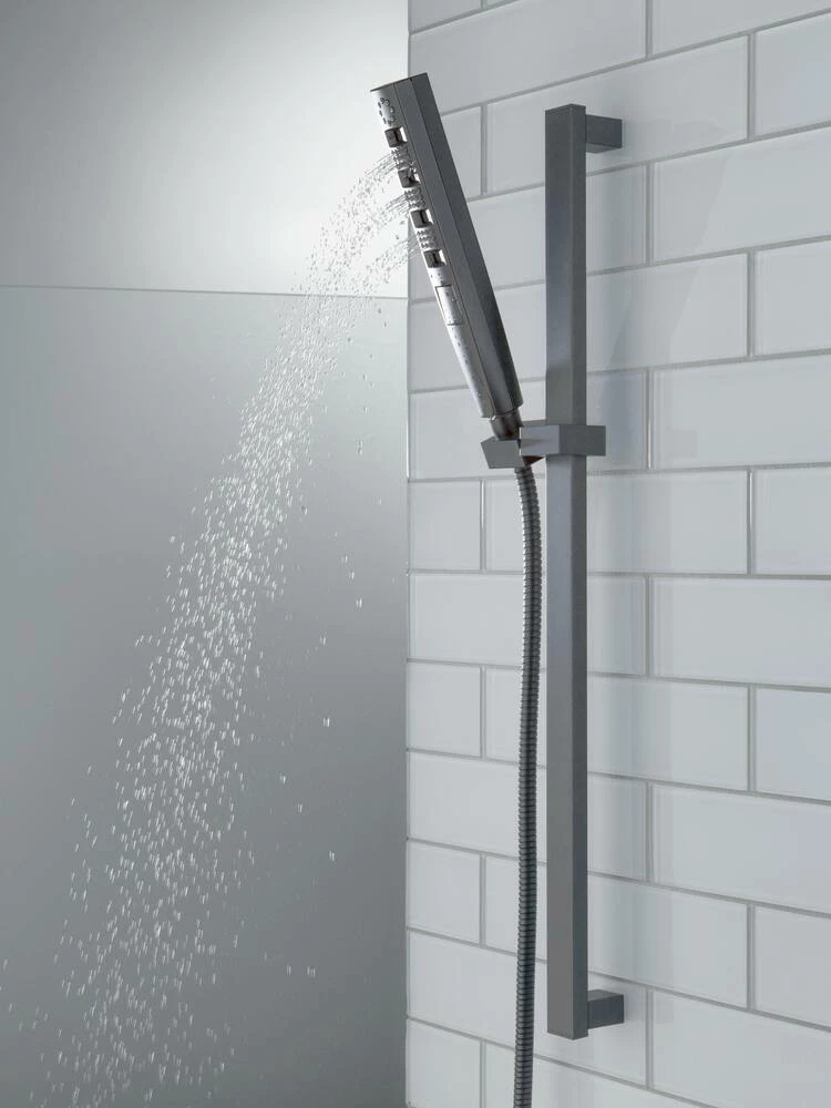 Delta Zura H2Okinetic Hand Shower 1.75 GPM, Matte Black - Image 3