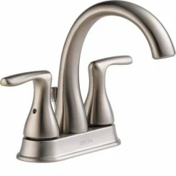 Delta Principals 2-Handle Lavatory, Brushed Nickel