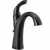 Delta Sandover Single Lavatory, Black