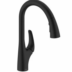 Delta Seabourne Pulldown Kitchen Faucet, Matte Black