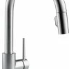 Delta Faucet Trinsic Single Handle High Arc Pull Down Kitchen Faucet